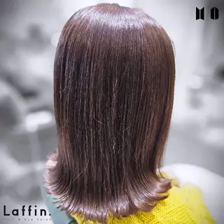 ミディアム カラー Laffin. HIROのヘアスタイル