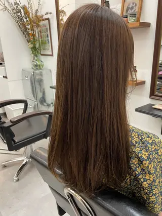 ロング 艶カラー🌙縮毛矯正 /ボブ【Reina】のヘアスタイル