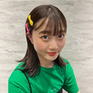 フクシマ ココのヘアスタイル