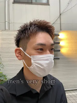 メンズ フリーランスシェアサロンルレイル所属・心斎橋/メンズ /ルレイル/地形真希のヘアスタイル