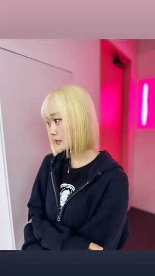 カラー ブリーチカラー 特化/MAHIROのヘアスタイル