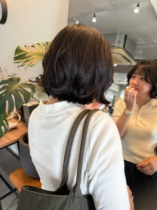 ショート レイヤーカット\ウル フ　chinatsuのヘアスタイル