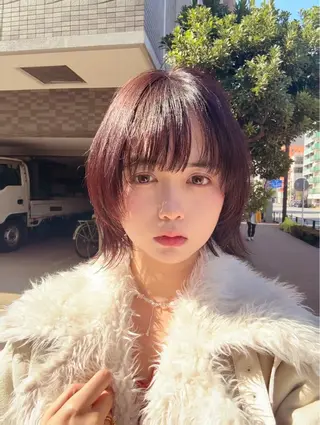 ショート カラー ナチュラル🎀透明感 カラー/香香のヘアスタイル