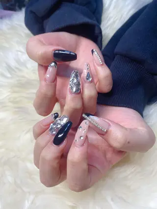 ロング 💜MIYA nail川崎店のネイルデザイン