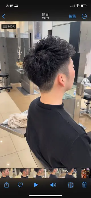 ショート メンズ 【ヘアディレクター】 りくのヘアスタイル