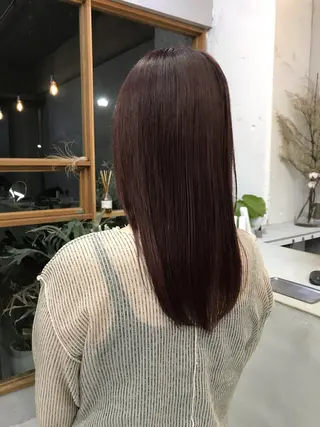 カラー muku所属・レディースカット モデル/ayunaのヘアスタイル