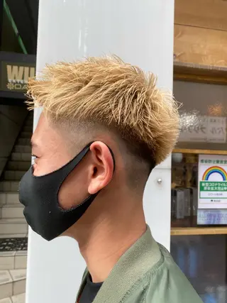 ショート カラー メンズ fifth リュウセイのヘアスタイル