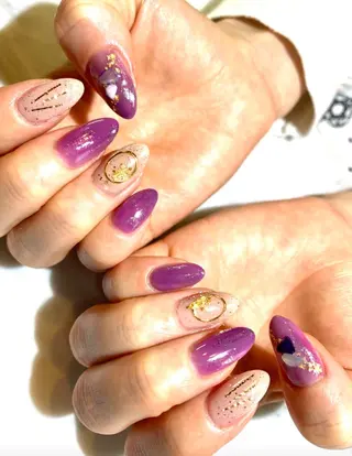 ネイル 水戸 彩夏のネイルデザイン