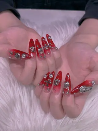 ネイル 長さだし専門店 M2　rikaのネイルデザイン