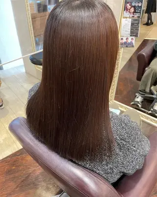 セミロング 髪質改善専門サロン/ 透明感カラー齊藤謙介のヘアスタイル