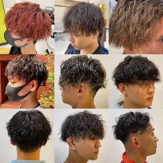 パーマ メンズ 年間2000名担当◎ パーマ職人/仲原佑樹のヘアスタイル
