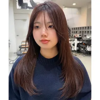 ロング rias HARU /カラーモデル募集のヘアスタイル