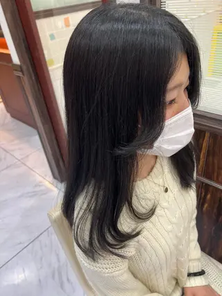 ロング 立川🫧似合わせ 艶髪✨あんどうゆうかのヘアスタイル