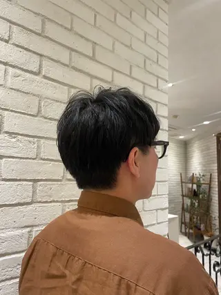 メンズ シモカワ マシロのヘアスタイル