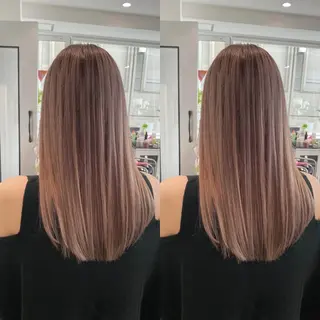 ミディアム カラー JILBLAN京都 ショート/ハイライトのヘアスタイル