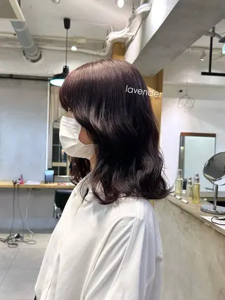 カラー moeka 表参道のヘアスタイル