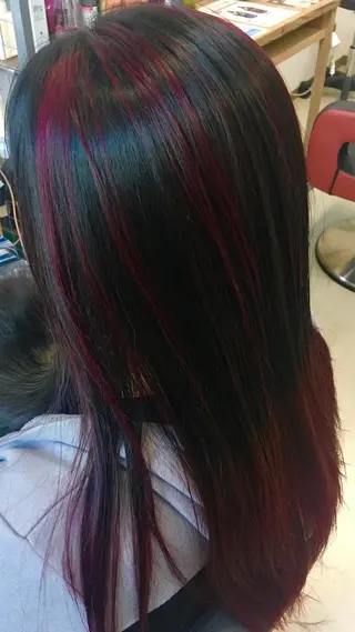 ロング カラー Astilbe所属・chichibu kasumiのヘアスタイル