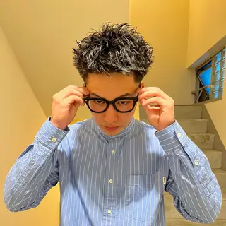 ショート メンズ 🦖SIKI タネダリョウキ🦖のヘアスタイル