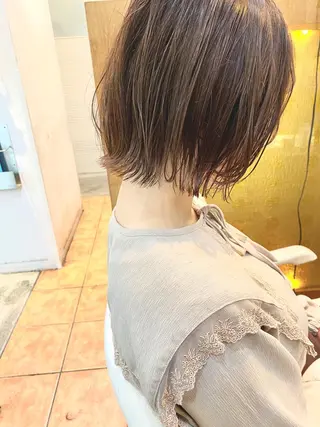 ショート カラー 髪質改善専門店QOLU所属・✨髪質改善専門店✨ QOLU✨のヘアスタイル