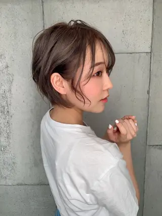 ショート ヘアアレンジ Little_okinawa所属・Mikuri 【Little】のヘアスタイル