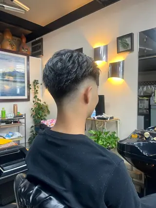 ショート メンズ ボイスバーバー高野店所属・田畑 凜仁のヘアスタイル