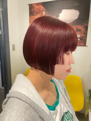 ショート カラー イトウ アキノリのヘアスタイル