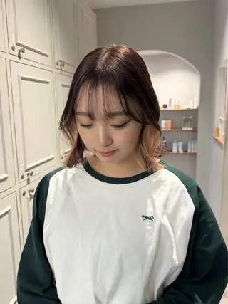 カラー 透明感ある艶カラー / KAKOのヘアスタイル