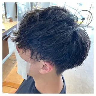 パーマ メンズ 🦖稲葉菜月🦖 異動しましたのヘアスタイル