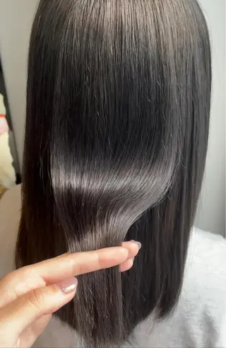 セミロング カラー minami /髪質改善のヘアスタイル