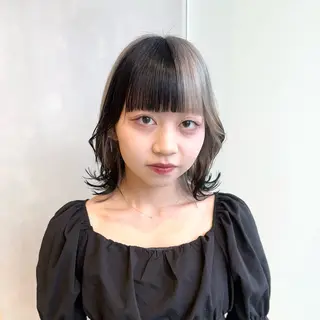 カラー デザインカラー/パー マ🦖外岡咲希🦖のヘアスタイル