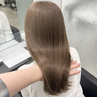 ロング カラー 《ブリーチ/レイヤー /髪質改善》若松良樹のヘアスタイル