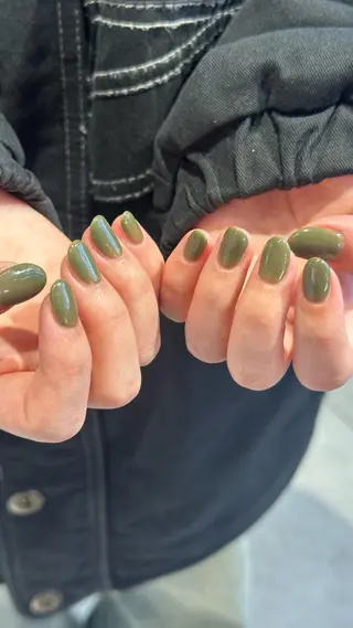 ネイル 🎀韓国レイヤー特化 🎀ベージュ/ミクのヘアスタイル