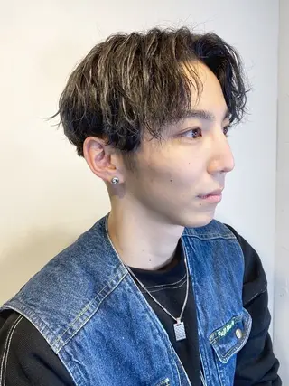 メンズ north east登戸店所属・shinta スパイキーショートのヘアスタイル