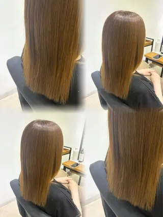 カラー anB アオイのヘアスタイル