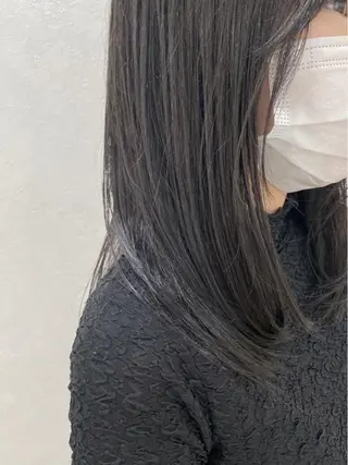 セミロング カラー 🌿縮毛矯正/ 髪質改善🌿コバヤシのヘアスタイル