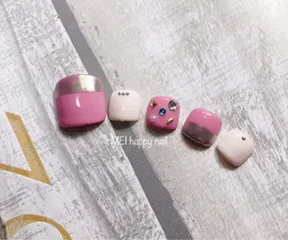 ネイル 北浦和 自爪育成ケアのネイルデザイン