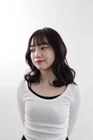 ミディアム カラー ヘアアレンジ 🦠デザインカラー/ 魚瀬あおい🦠のヘアスタイル