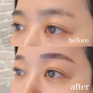 アイブロウ Rika @Rain大阪本町店のマツエク・マツパデザイン