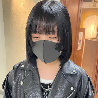 ミディアム カラー ヘアアレンジ maoブリーチ無し 似合わせカラーのヘアスタイル