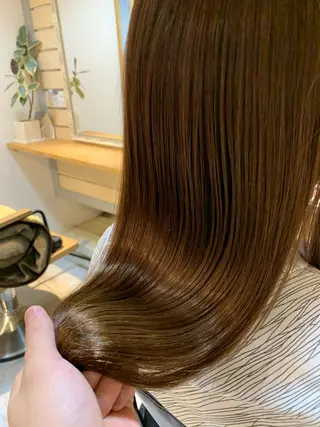 セミロング 山本 舜也のヘアスタイル