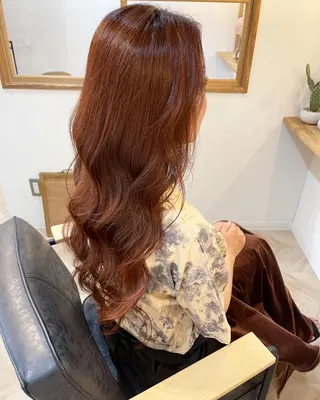 ロング PACE所属・ayumi ／透明感カラーのヘアスタイル