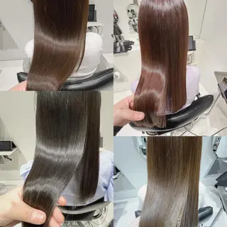 ロング カラー mai🐷髪質改善 🖤透ける暗髪🖤のヘアスタイル