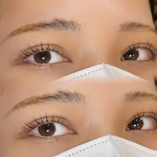 マツエク・マツパ 梨ア .のヘアスタイル