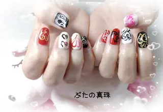 ネイル 林 珠里のネイルデザイン