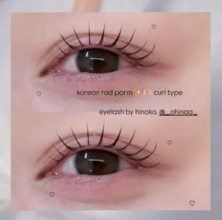 マツエク・マツパ hinako. 〰️のマツエク・マツパデザイン