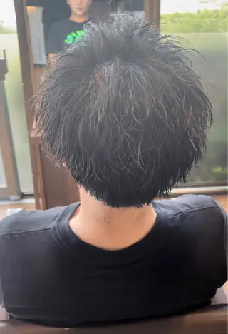 パーマ メンズ CUORE HAIR ange水戸所属・🌟パーマリスト 鈴木雄大🌟のヘアスタイル