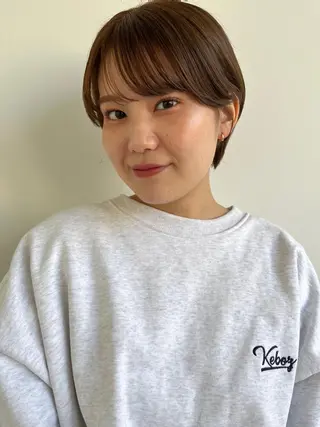 カラー MINX The pass所属・透明感ケアカラー/ レイヤー/ryokaのヘアスタイル