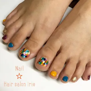 ネイル Hair salon Irie所属・與儀 知佳のネイルデザイン