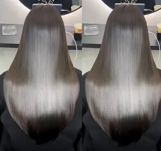 ロング 新宿/髪質改善/ 縮毛矯正/松永ゆいのヘアスタイル