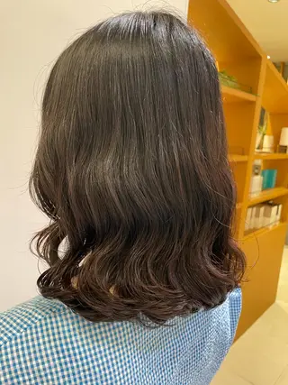 ミディアム 🌀ボブパーマ/ 咲良🌀のヘアスタイル